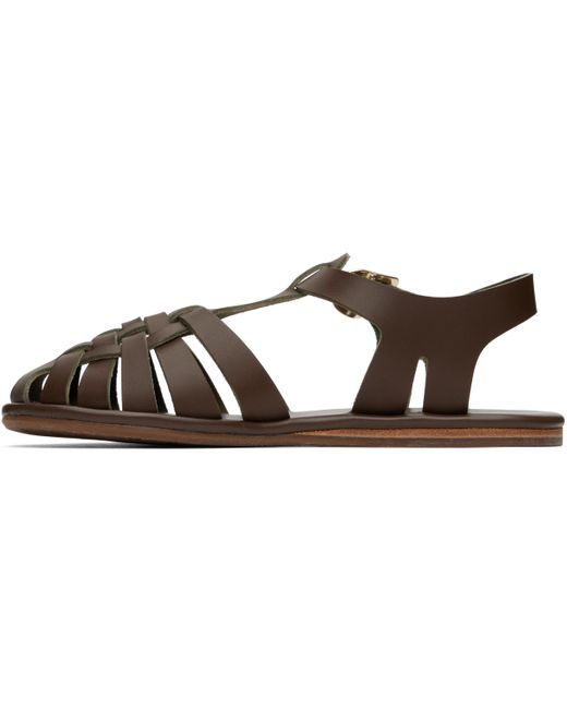 Ancient Greek Sandals Karina Sandals in Black | Lyst