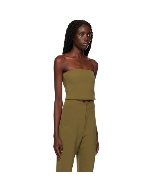 Paris Georgia Black Khaki Audrey Camisole