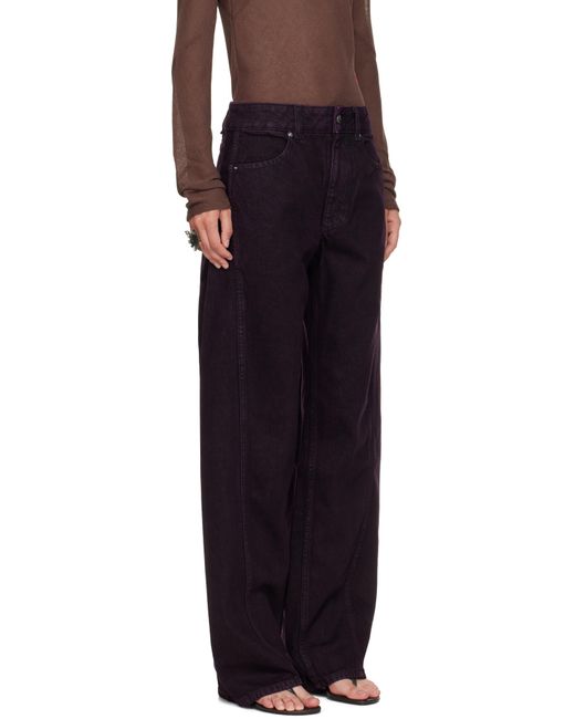 Eckhaus Latta Black Bend Jeans