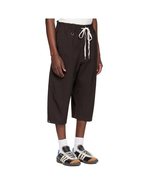 Wales Bonner Black Y-3 Edition Ripstop Shorts for men
