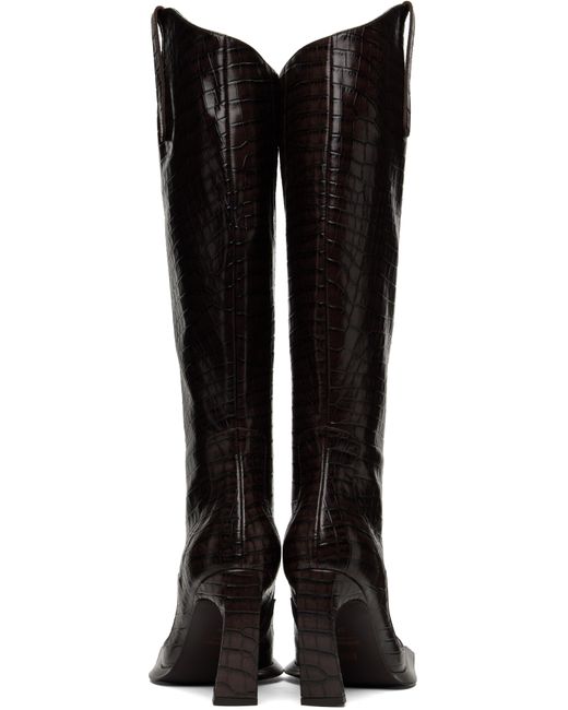 KNWLS Black Hellz Riding Boots