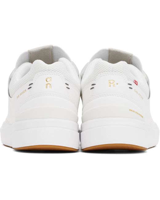 メンズ On Shoes ホワイト 'The Roger' Centre Court スニーカー Black