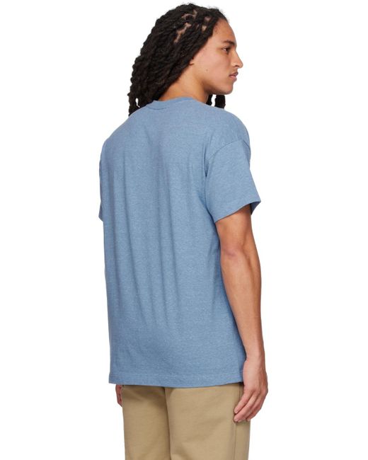 HUGO Blue Patch T-shirt for men