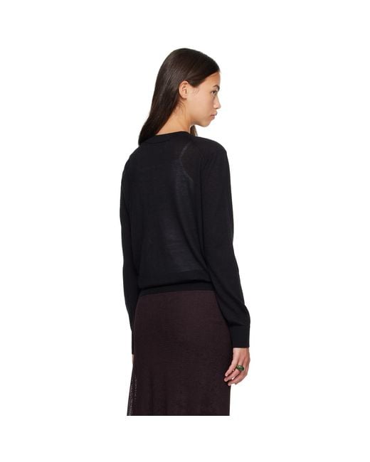 Loulou de Saison Black Ditto Lds Sweater