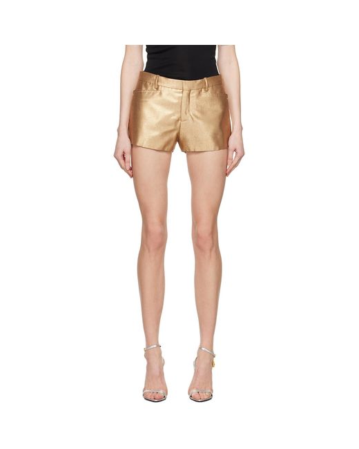 Tom Ford Black Mini Shorts