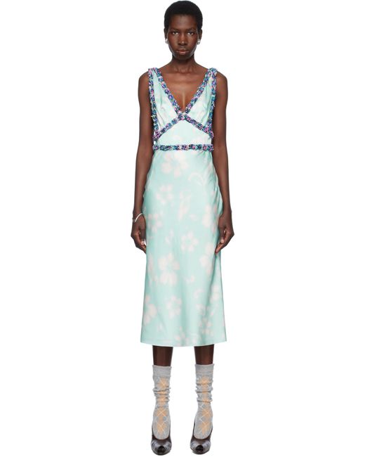 JULIE KEGELS Black Ssense Exclusive Donna Midi Dress