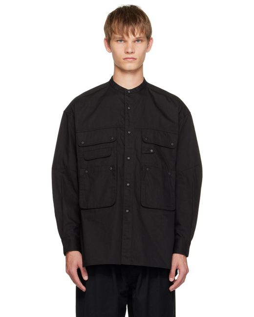 White Mountaineering Black Mountaineering®︎ Patch Pocket Shirt for men