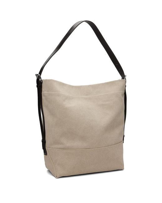 Lemaire Gray Belted Tote for men