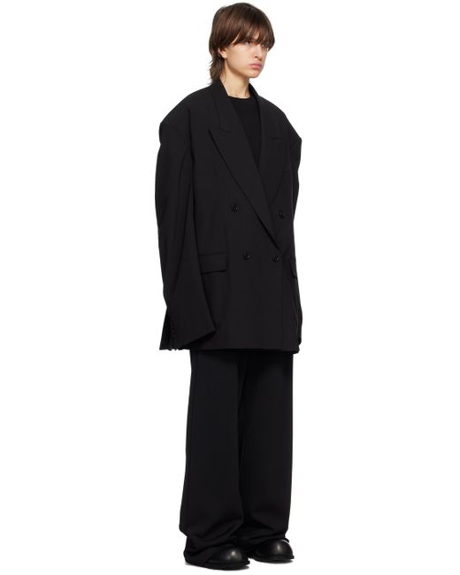Balenciaga Black Oversized Blazer