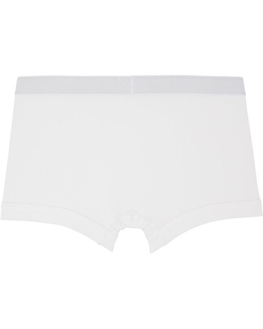 Tom Ford White Two-Pack Cotton Boxer Briefs for men