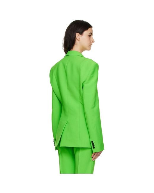 Kwaidan Editions Green Polyester Blazer