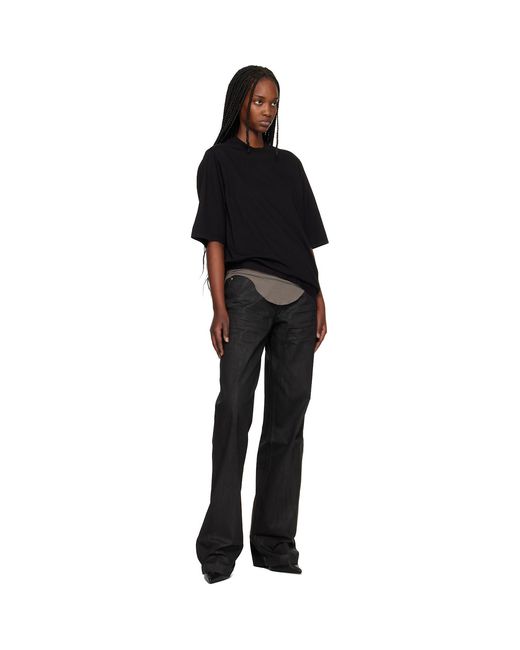 Rick Owens Black Temple Geth Jeans