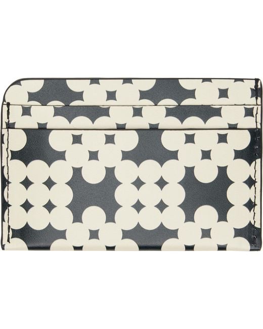 Dries Van Noten Multicolor Calfskin Card Holder for men