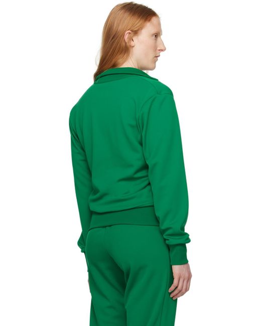Blouson de survêtement vert à logo brodé Palm Angels pour homme en coloris Green