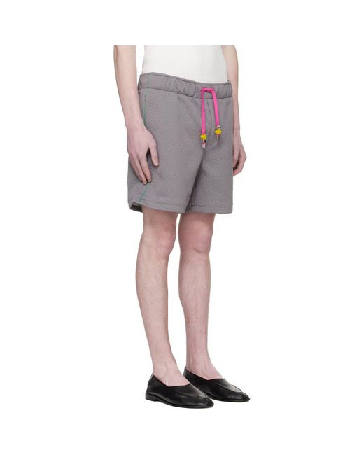 Casablanca Multicolor Jacquard Shorts for men