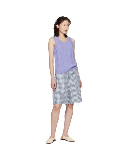 B.B. Wallace Purple Baldesari Tank Top