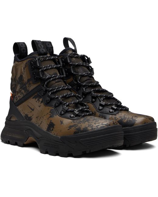 Nike Black Acg Zoom Gaiadome Gore-Tex Se Boots for men