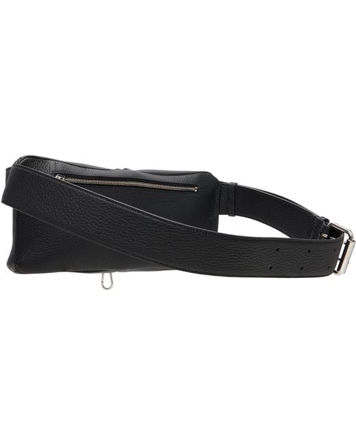 Givenchy Black Fold Belt Bag for men