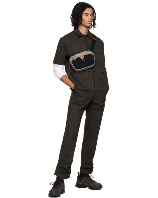 Sac-ceinture gris - step Master Piece pour homme en coloris Black