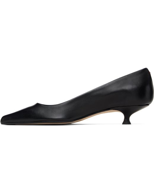 Aeyde Blue Cari Pointed-Toe Heels