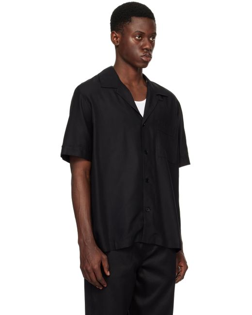 Chemise de pyjama noire CDLP pour homme en coloris Black