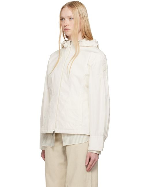 Moncler オフホワイト Pau ジャケット Natural