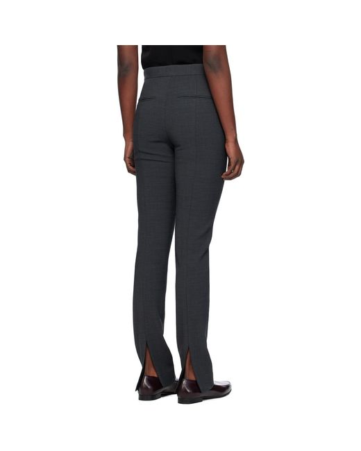 Totême  Black Slim Trousers