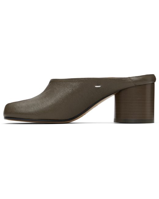Maison Margiela Black Tabi Décolleté Mule Heels