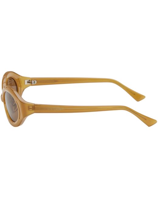 Song For The Mute Black Bio-Circular Acetate Goggle Sunglasses
