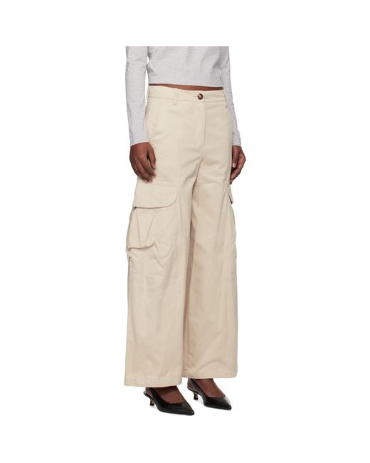 Max Mara Natural Rosatea Trousers