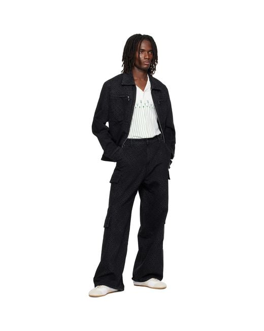 Casablanca Black Monogram Jacket for men