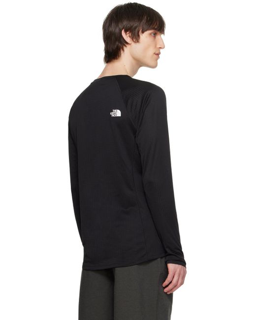 The North Face Black Pro 120 Long Sleeve T-shirt for men