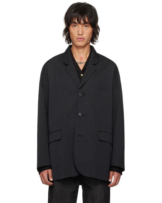 Visvim Black Hammons Blazer for men