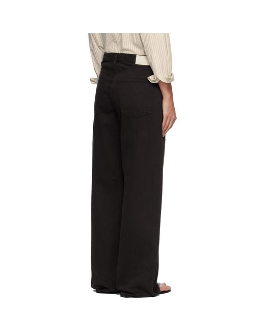 Citizens of Humanity Black Brynn Drawstring Jeans