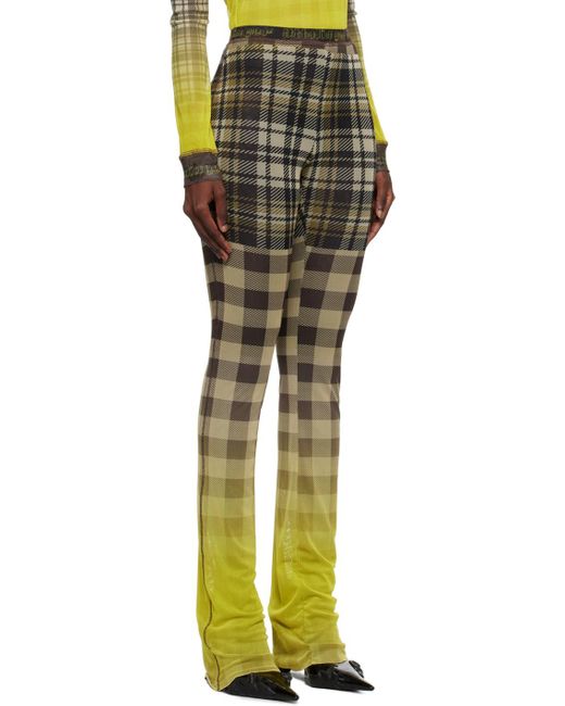 Pantalon de détente jaune à carreaux OTTOLINGER en coloris Black