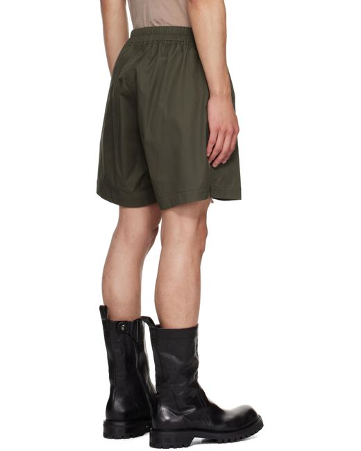 メンズ Rick Owens カーキ Concordians Bela ボクサー ショートパンツ Green