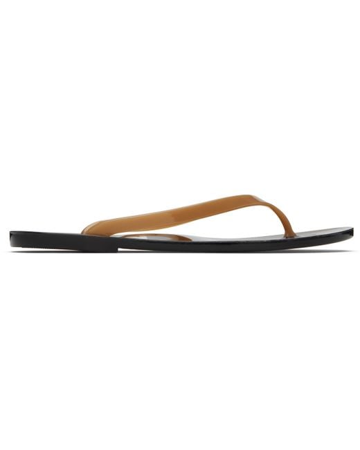 Christopher Esber Black Jo Flip-Flops
