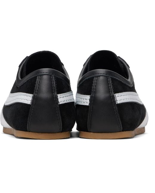 Dries Van Noten Black Suede Sneakers