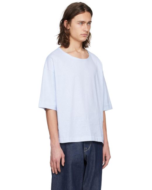 T-shirt tapper bleu Toogood pour homme en coloris White