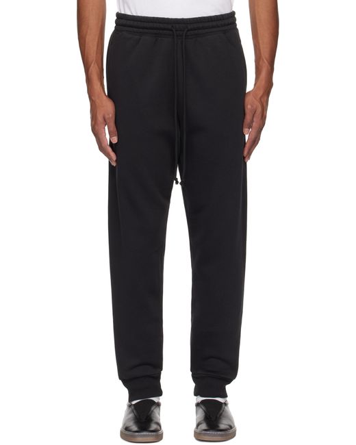 メンズ Skims ブラック Fleece Lounge テーパード スウェットパンツ Black