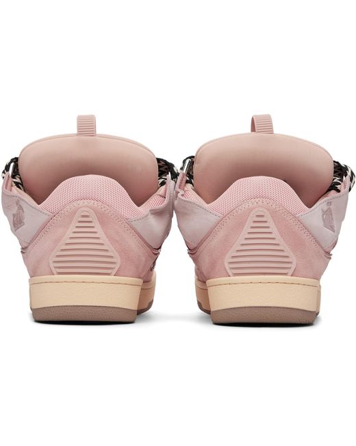 Lanvin Black Curb Sneakers