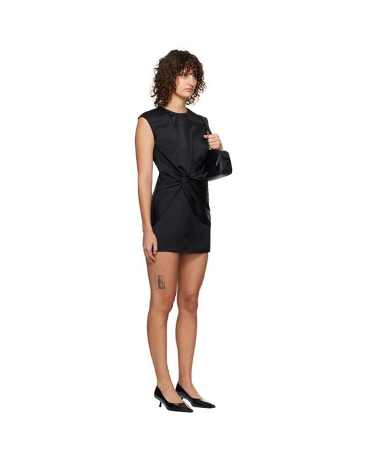 Beaufille Black Bourdin Minidress