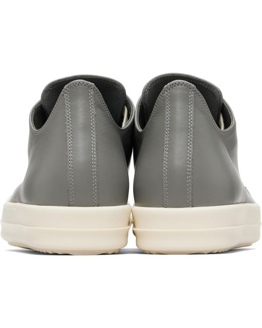 Rick Owens Black Temple Low Sneakers for men
