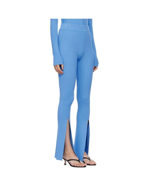 REMAIN Birger Christensen Blue Omly Lounge Pants