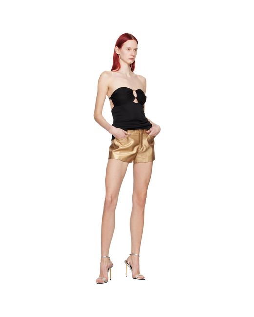 Tom Ford Black Mini Shorts