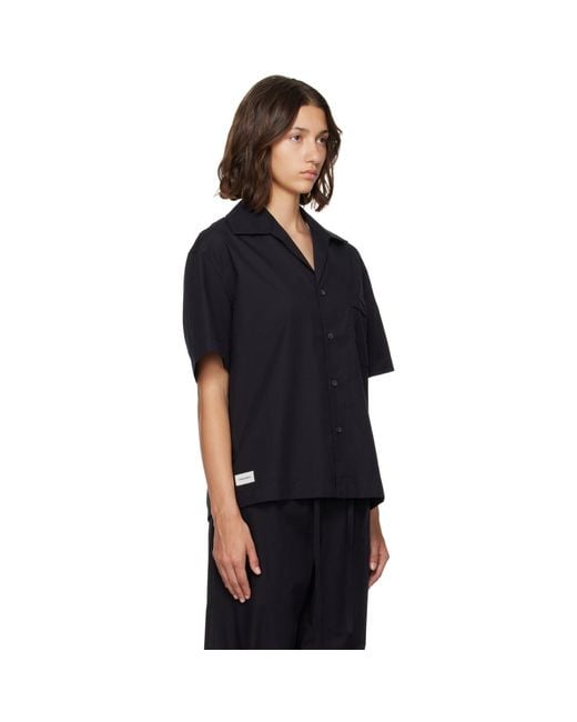 Entire studios Black S/S Pyjama Shirt
