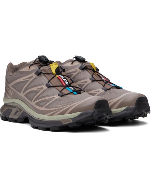 Baskets Xt-6 Taupe En Gore-Tex Salomon pour homme en coloris Black