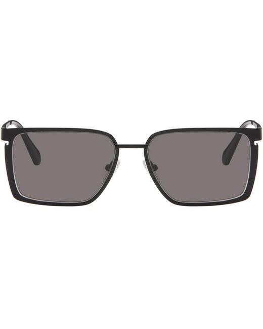 Off-White c/o Virgil Abloh Black Yoder Sunglasses for men