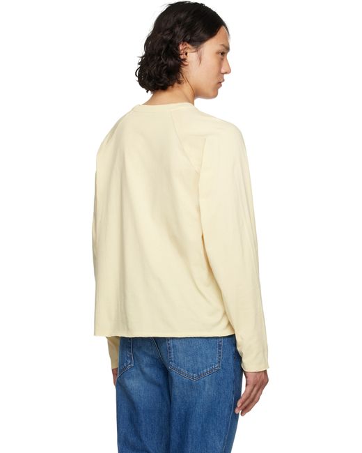 T-Shirt Jameson Jaune The Row pour homme en coloris Blue