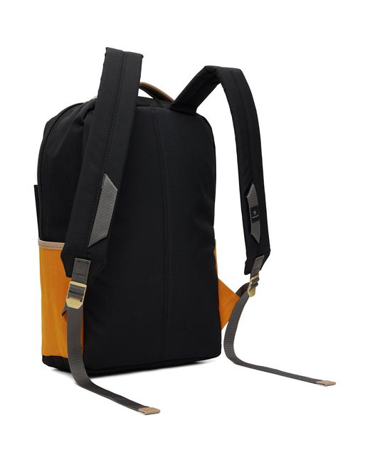 Master Piece Black Link Backpack for men